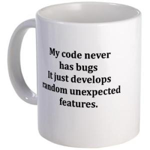 code bug free mug from gifts for a geek